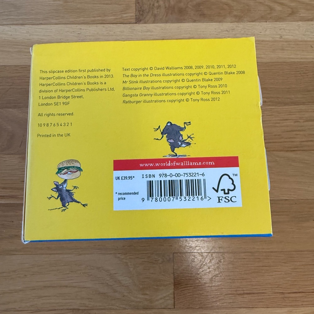 The World of David Walliams: Mega Box set - Picture 6 of 6